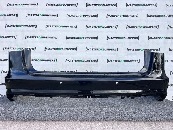 Audi A6 S Line Avant Estate C7 Lift 2015-2018 Rear Bumper 4 Pdc Genuine [a928]