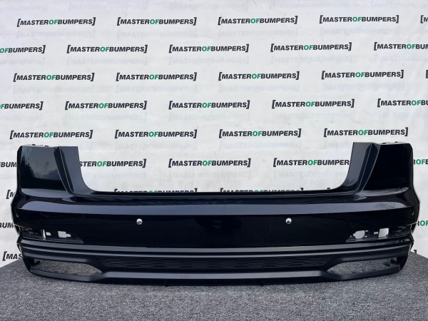 Audi A6 S Line Saloon Only C8 2019-2023 Rear Bumper 6 Pdc Genuine [a926]