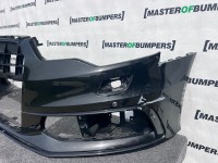 Audi A6 S Sline S6 Saloon Avant 2012-2014 Front Bumper 4 Pdc Jets Genuine [a973]