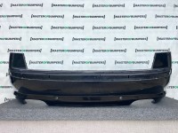 Audi S8 D3 4e Saloon 2003-2009 Rear Bumper W/ Diffuser 4 Pdc Genuine [a982]