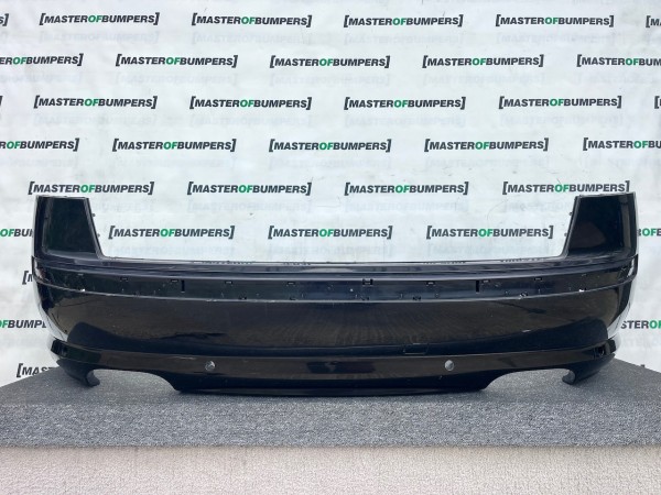 Audi S8 D3 4e Saloon 2003-2009 Rear Bumper W/ Diffuser 4 Pdc Genuine [a982]