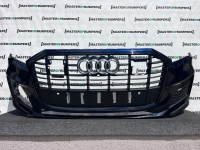 Audi Sq7 Q7 S Line Lift 2019-2022 Front Bumper W/lip 4 Pdc Genuine [a10]