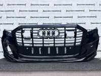 Audi Sq7 Q7 S Line Lift 2019-2022 Front Bumper W/lip 4 Pdc Genuine [a10]
