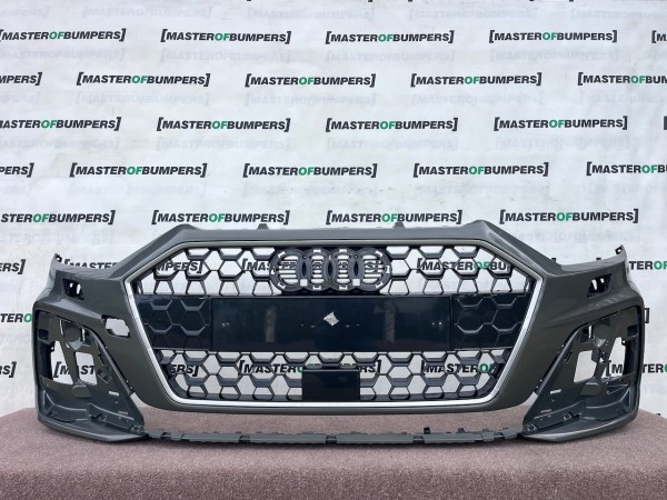 Audi A1 S Line S1 Mk2 Hatchback 2019-2026 Front Bumper 4 Pdc Jets Genuine [a106]