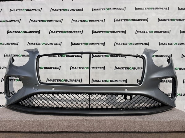 Bentley Continental Gt Gtc 2024-on Front Bumper 6 Pdc Silver Genuine [p396]