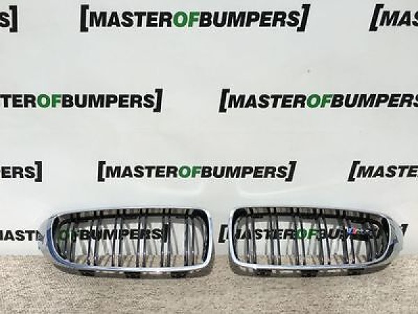 BMW M4 F9x 2014-2016 Front Bumper Kidney Grilles Pair New Genuine BMW M4 F9x 2014-2016 Front Bumper Kidney Grilles Pair New Genuine