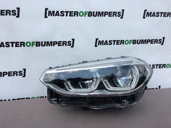 BMW X3 G01 2017-2019 Full Led Headlight Passenger Side N/s Complete Genuine BMW X3 G01 2017-2019 Full Led Headlight Passenger Side N/s Complete Genuine
