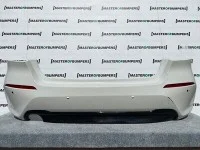 BMW 1 Series Sport F40 2019-on Rear Bumper In White 4 X Pdc Genuine [B975]