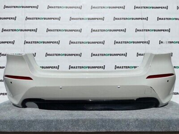 BMW 1 Series Sport F40 2019-on Rear Bumper In White 4 X Pdc Genuine [B975]