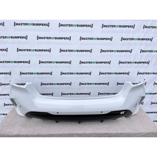 BMW 1 Series M Sport F40 2019-on Rear Bumper White 4 Pdc Genuine [B231]
