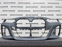 BMW 4 Series Gran Coupe M Sport G26 2020-2024 Front Bumper 6 Pdc Genuine [B212]