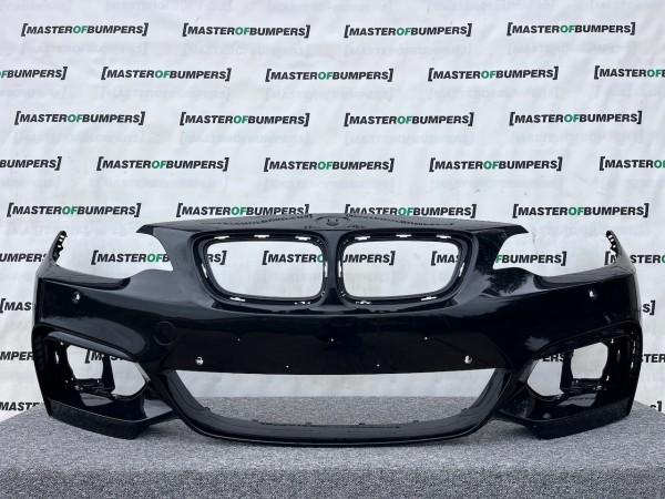 BMW 2 Series F22 F23 M Sport Cabrio 2014-2019 Front Bumper 4 Pdc Genuine [B236]