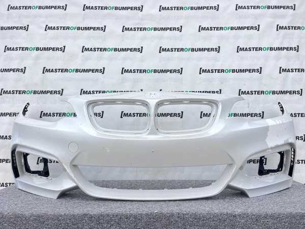 BMW 2 Series F22 F23 M Sport Cabrio 2014-2019 Front Bumper No Pdc Genuine [B241]