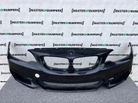 BMW 2 Series F22 F23 M Sport Cabrio 2014-2019 Front Bumper No Pdc Genuine [B242]