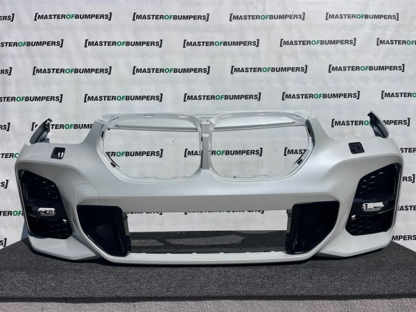 BMW X1 F48 Lci M Sport Suv 2019-2022 Front Bumper White No Pdc Genuine [B951]