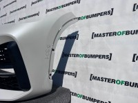 BMW X1 F48 Lci M Sport Suv 2019-2022 Front Bumper White No Pdc Genuine [B951]