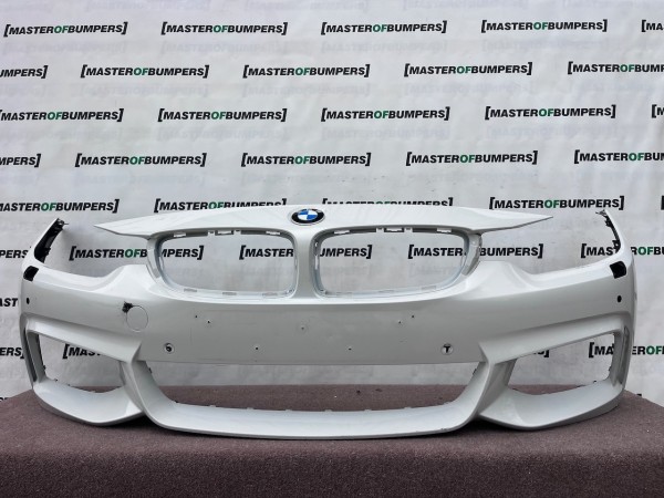 BMW 4 Series M Sport F32 F33 F36 2014-2020 Front Bumper 4 Pdc Jet Genuine [B443]