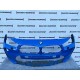 BMW X2 M Sport F39 2018-on Front Bumper In Blue With Jets Holes Genuine [B756]