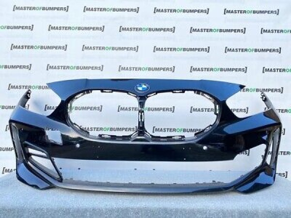 BMW 1 Series M Sport F40 2019-on Front Bumper In Black 4 Pdc Genuine [B149]