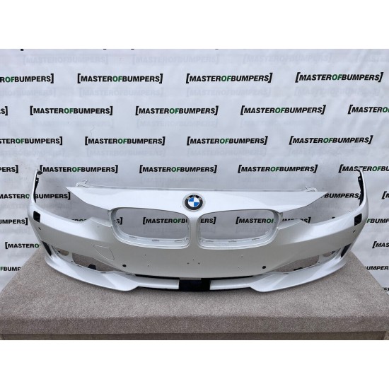 BMW 3 Series Se Basic F30 F31 2012-2015 Front Bumper 4 Pdc + Jets Genuine [B272]