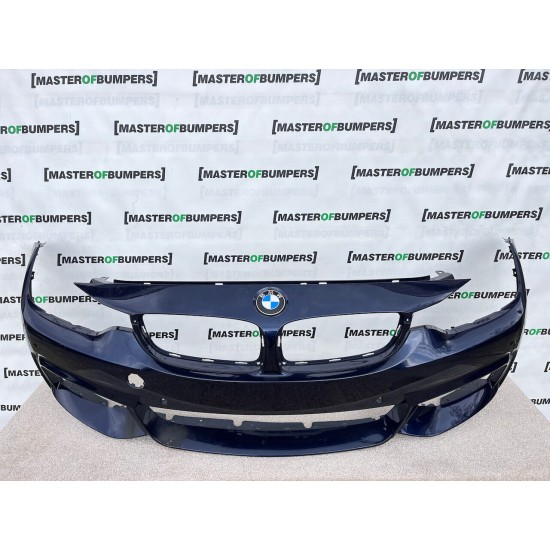BMW 4 Series F32 F33 F36 M Sport 2013-2019 Front Bumper 4 Pdc Genuine [B284]