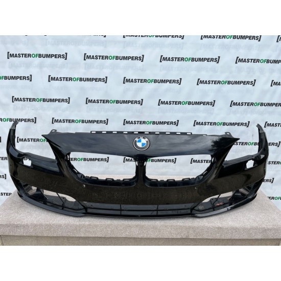 BMW 5 Luxury Se F10 F11 Lci 2013-2016 Front Bumper 4 Pdc + Jets Genuine [B473]
