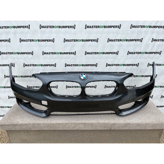 BMW 1 Sport Line F20 F21 Lci 2016-19 Front Bumper 4 Pdc No Jets Genuine [B532]