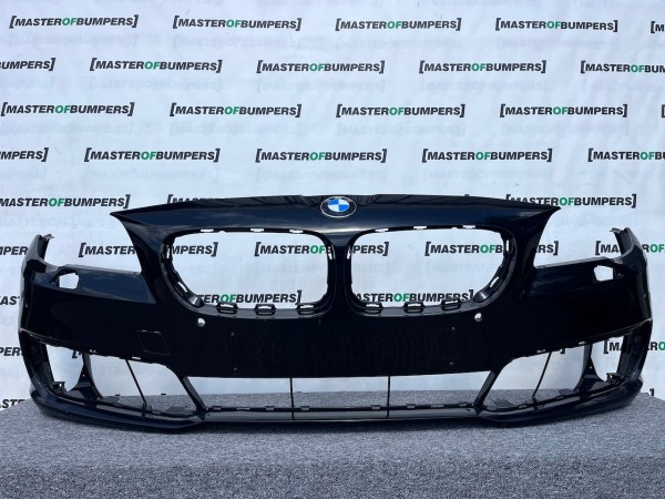 BMW 5 Series Se F10 F11 Lci 2013-2016 Front Bumper 4 Pdc +jets Genuine [B26]