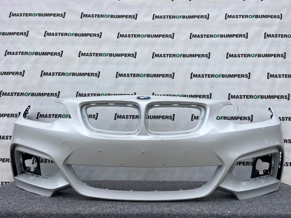 BMW 2 Series F22 F23 M Sport Cabrio 2014-2019 Front Bumper No Pdc Genuine [B243]