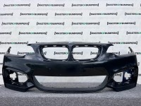 BMW 2 Series F22 F23 M Sport Cabrio 2014-2019 Front Bumper No Pdc Genuine [B244]
