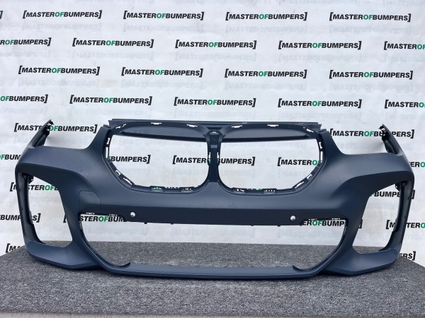 BMW X1 M Sport F48 Lci Suv 2019-2022 Front Bumper Primer 6 Pdc Genuine [B314]