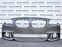 BMW 5 M Sport F10 F11 Lci 2013-2016 Front Bumper 4 Pdc + Jets Genuine [B330]