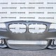 BMW 5 M Sport F10 F11 Lci 2013-2016 Front Bumper 4 Pdc + Jets Genuine [B330]