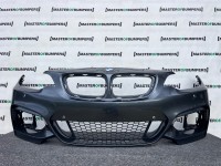 BMW 2 Series Msport F22 Coupe Cabrio 2014-2019 Front Bumper 4 Pdc Genuine [B343]