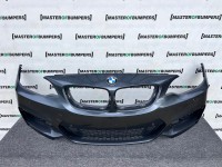 BMW 2 Series Msport F22 Coupe Cabrio 2014-2019 Front Bumper 4 Pdc Genuine [B343]