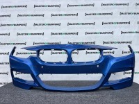 BMW 3 Series M Sport F30 F31 2013-2019 Front Bumper 4 Pdc No Jets Genuine [B347]