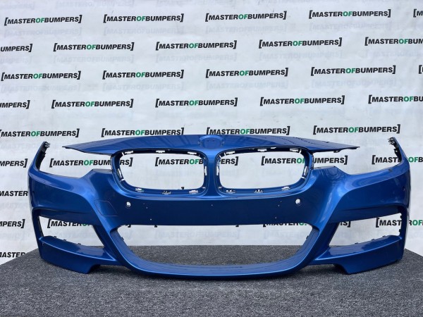 BMW 3 Series M Sport F30 F31 2013-2019 Front Bumper 4 Pdc No Jets Genuine [B347]