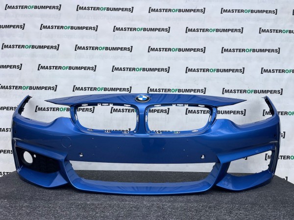 BMW 4 Series M Sport F32 F33 F36 2014-2019 Front Bumper 4 Pdc Genuine [B373]
