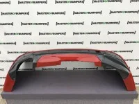 BMW X4 M Sport F26 2014-2018 Rear Bumper In Red Genuine [B884]