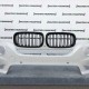 BMW X5 Se X Line F15 2014 - 2018 Front Bumper In White With Grill Genuine [B651]
