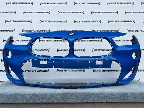 BMW X2 M Sport F39 2018-on Front Bumper In Blue Genuine [B48]