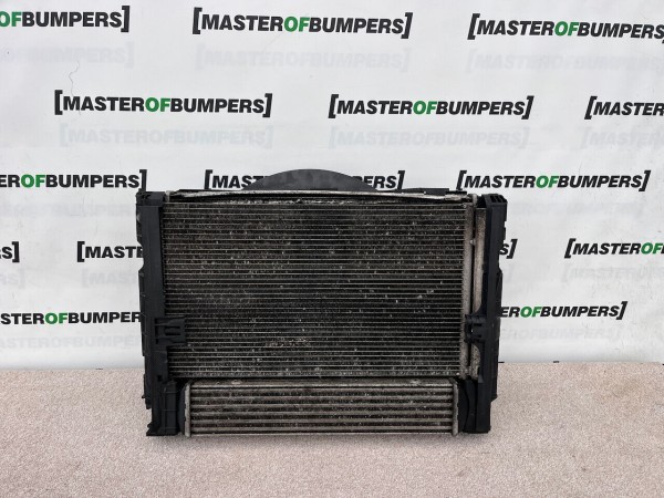 BMW 3 Series Coupe Cabrio E92 E93 2006-2008 Radiators Set With Fan Genuine BMW 3 Series Coupe Cabrio E92 E93 2006-2008 Radiators Set With Fan Genuine