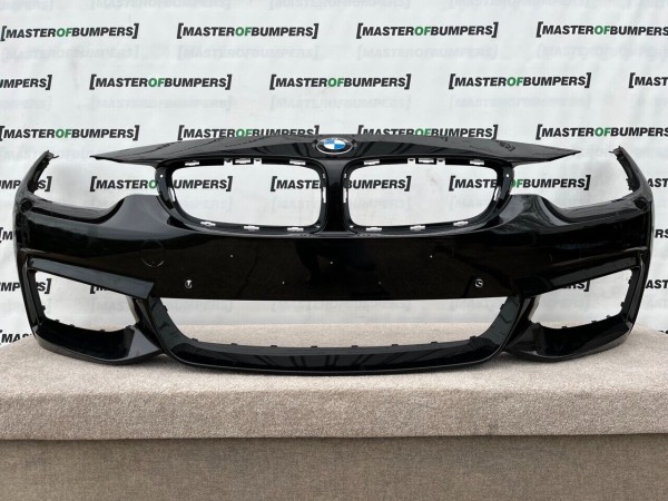 BMW 4 Series M Sport F32 F33 F34 2014-19 Front Bumper 4 Pdc + Jets Genuine[B588]