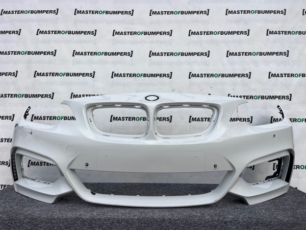BMW 2 Series F22 F23 M Sport Cabrio 2014-2019 Front Bumper 6 Pdc Genuine [B260]