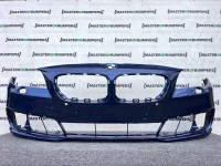BMW 5 Se Luxury F10 F11 Lci 2013-2016 Front Bumper 4 Pdc + Jets Genuine [B277]