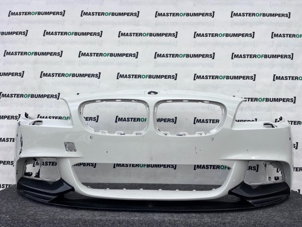 BMW 5 Series M Sport F10 F11 Front Bumper 4 Pdc + Jets Genuine [B302]