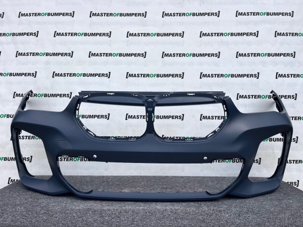 BMW X1 M Sport F48 Lci Suv 2019-2022 Front Bumper Primer 6 Pdc Genuine [B313]
