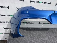 BMW 1 Series M Sport 135 F20 F21 Lci 2016-2019 Rear Bumper 4 Pdc Genuine [B360]