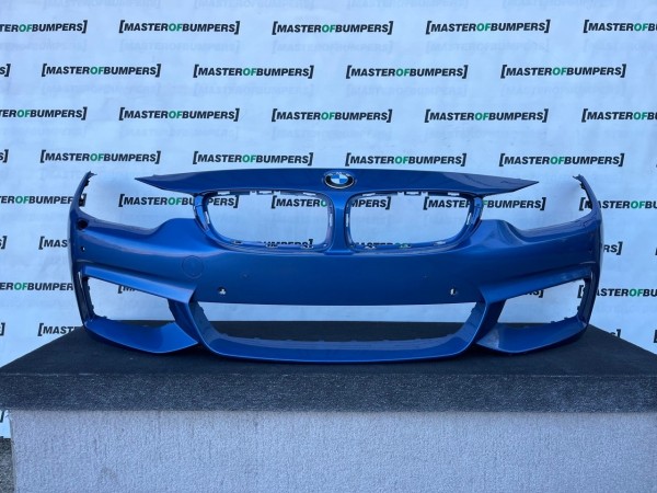 BMW 4 Series F36 F32 F36 M Sport 2014-2020 Front Bumper 6 Pdc Jets Genuine [B411