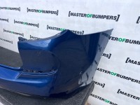 BMW X3 M Sport Suv G01 2017-2021 Rear Bumper Blue 6 Pdc Genuine [B427]